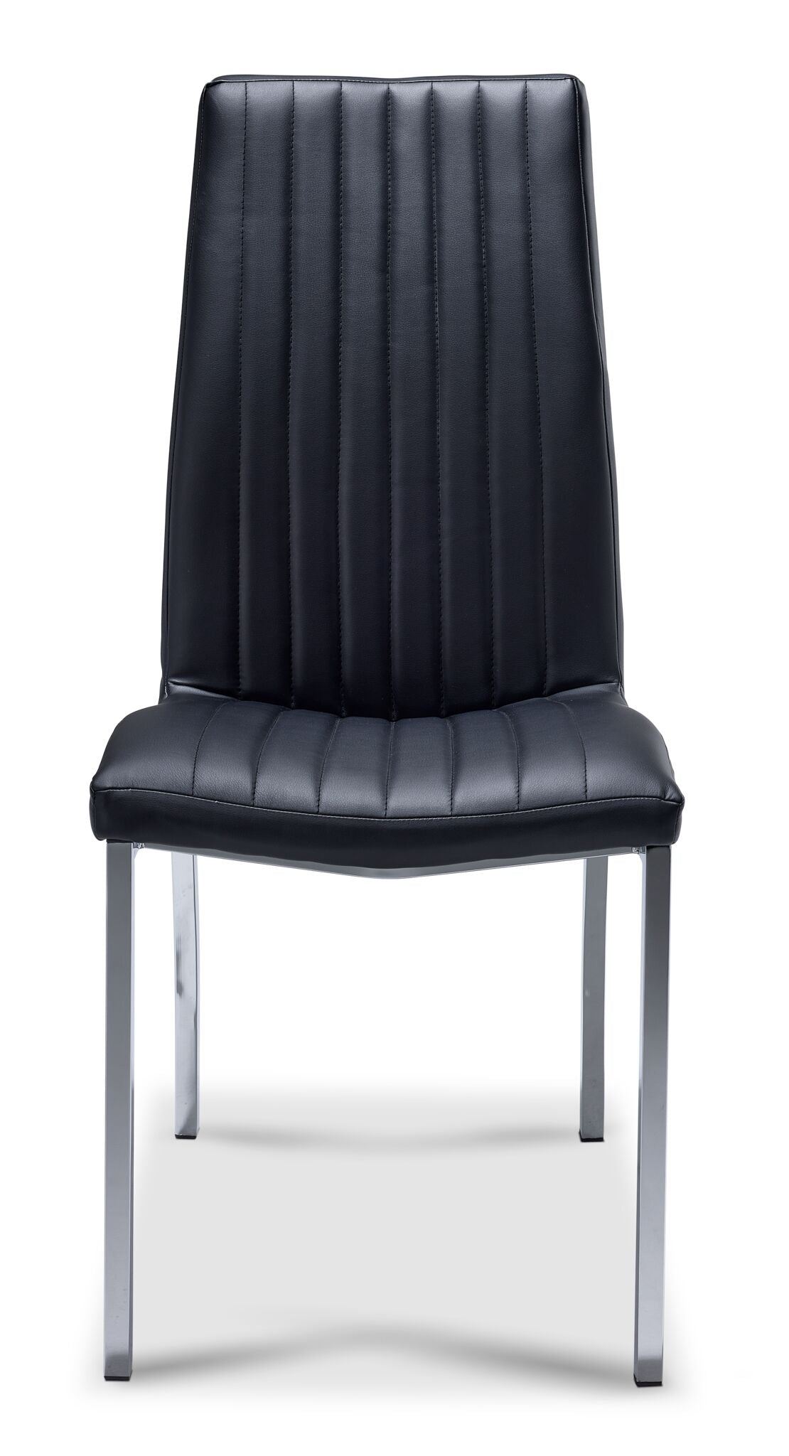 Axis Dining Chair - Black, Chrome