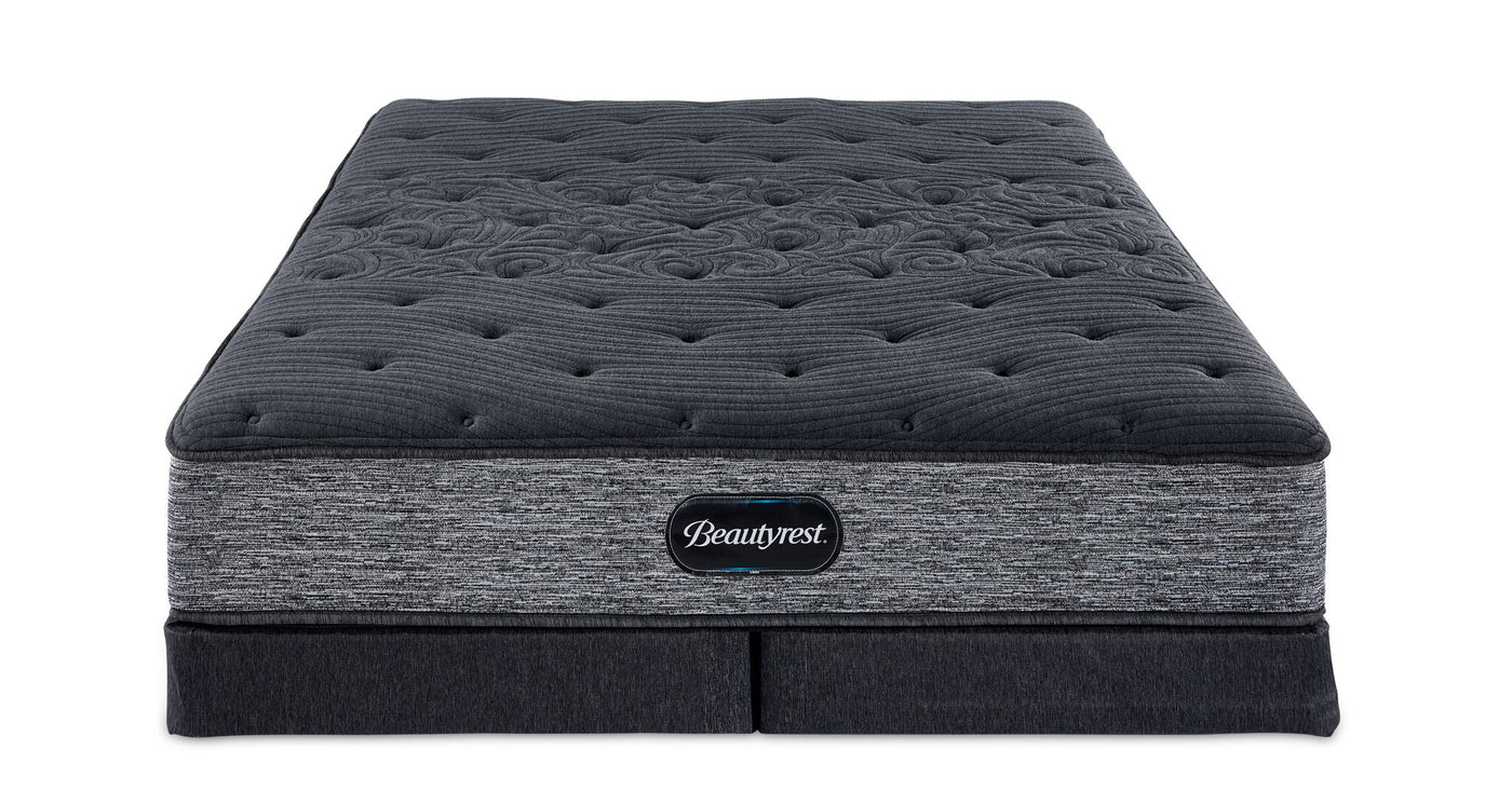 Beautyrest Countess Tight Top Firm Queen Mattress and Low Profile Split Boxspring Set