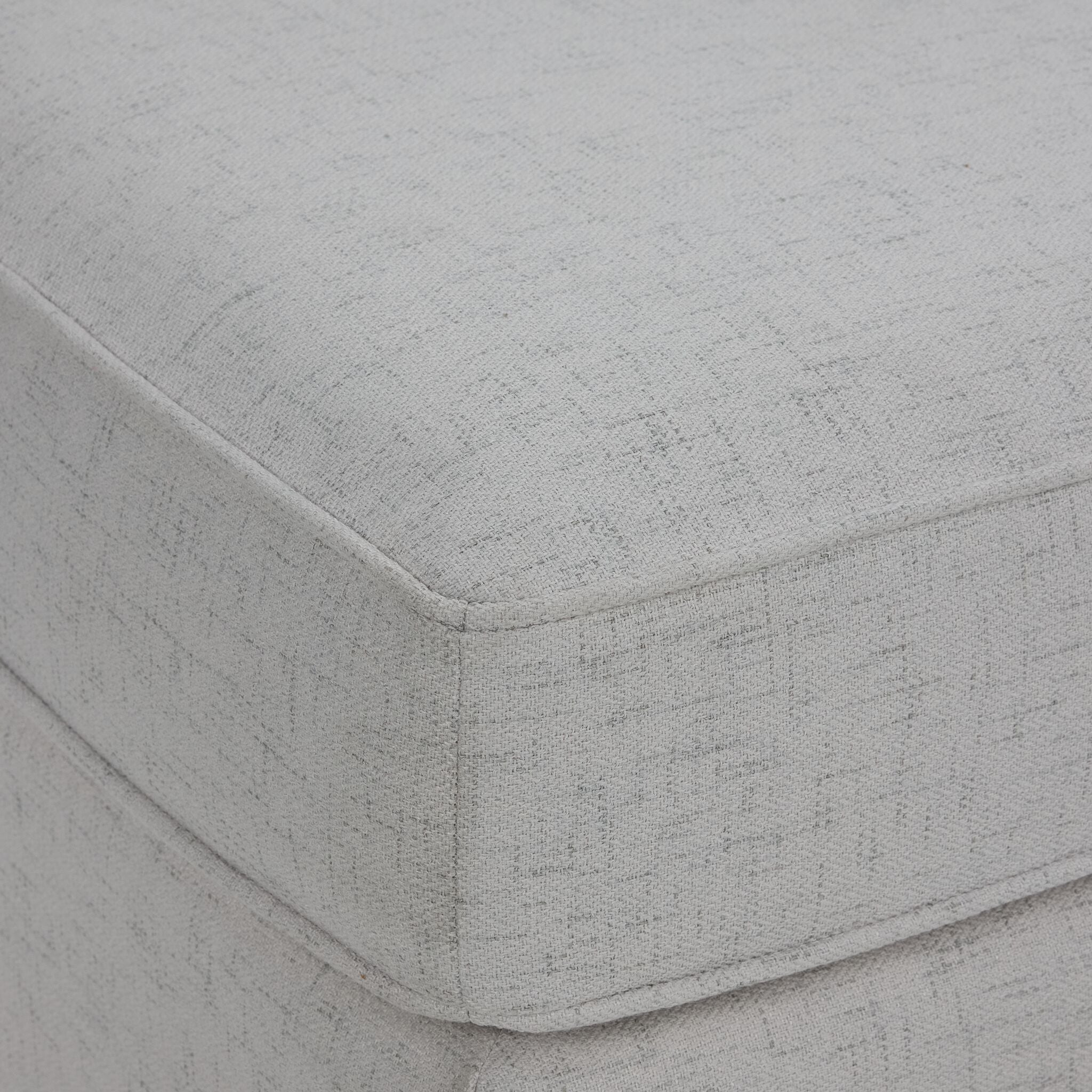 Beverly Ottoman - TicTac Ivory