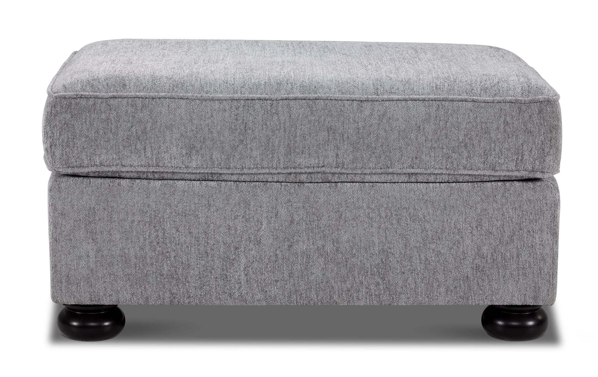 Beverly Ottoman - Vangoh Grey