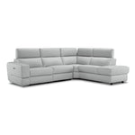 Bianca 3-Piece Power Sectional with Right Facing Chaise - White