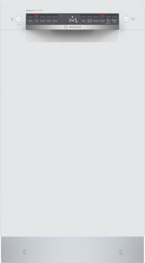 Bosch Série 300 Lave-vaisselle intelligent 18 po avec 3e panier blanc SPE53C52UC