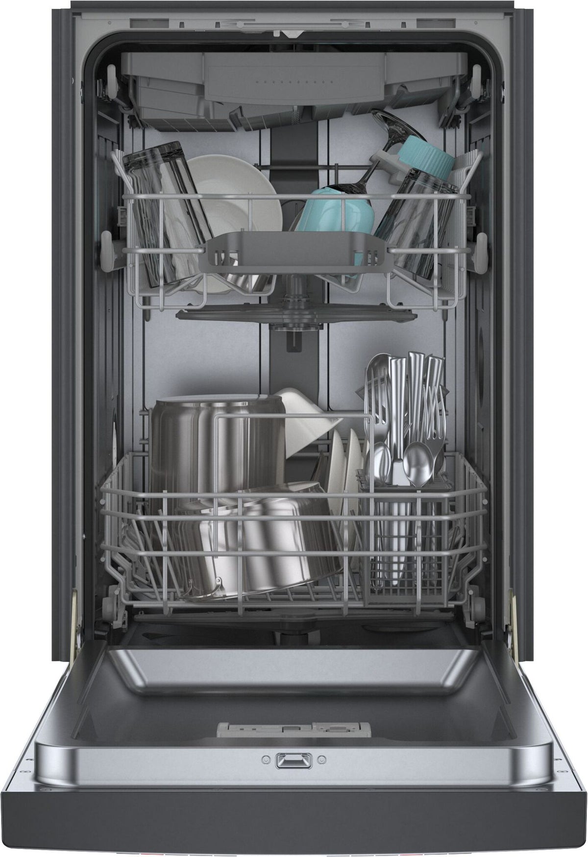 Bosch Black 300 Series Smart 18" Dishwasher with 3rd Rack - SPE53C56UC