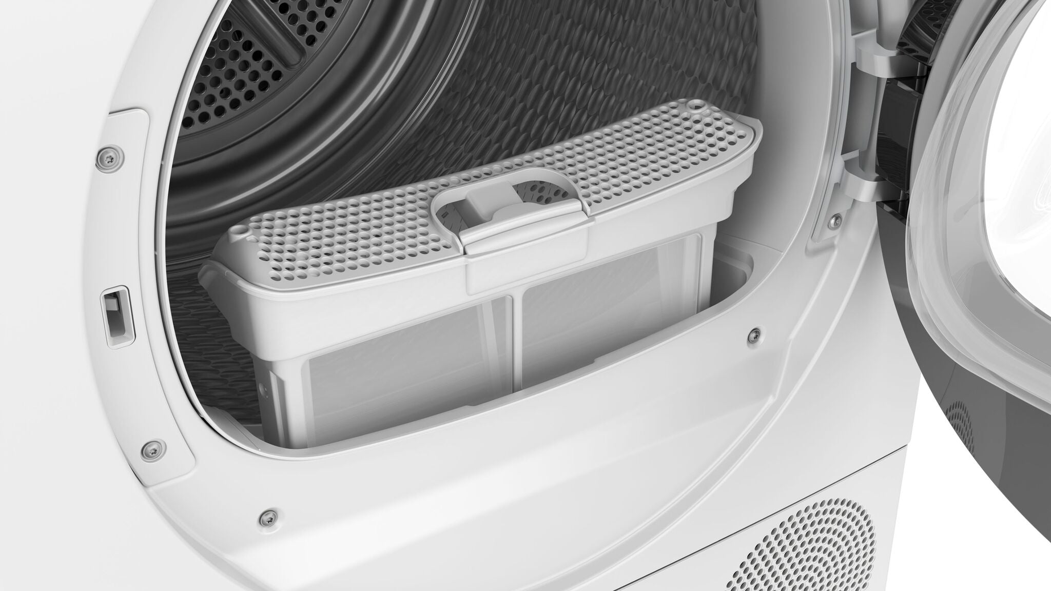 Bosch White Electric Compact 300 Series Dryer (4 Cu.Ft.) - WPA12100UC