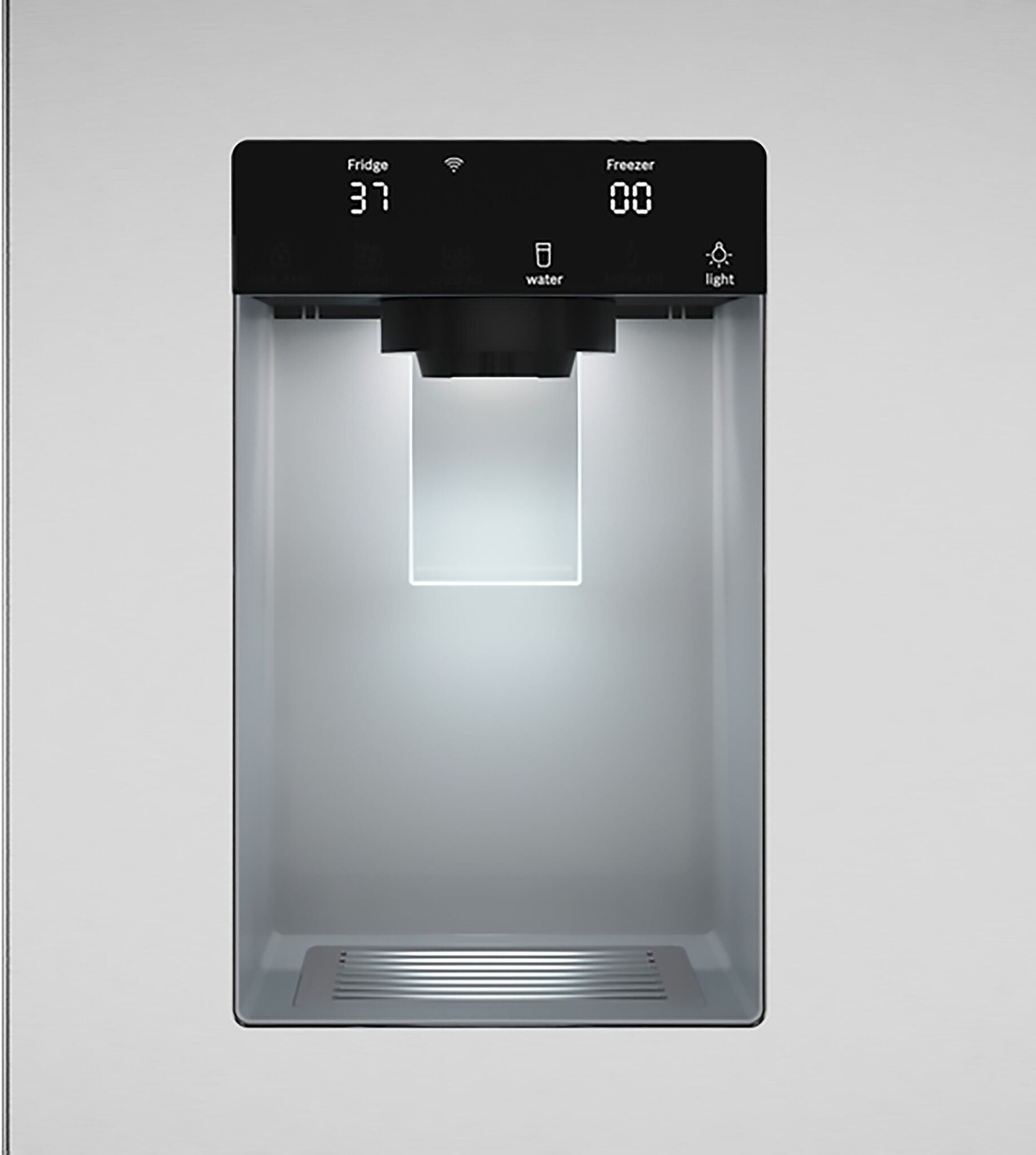 Bosch 100 Series 36" 21.6 Cu. Ft. Fingerprint Resistant Stainless Steel French Door Refrigerator - B36CD10ENS