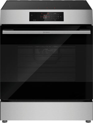 Bosch Cuisinière électrique 5,8 pi³ de 30po série 300 acier inoxydable – HIF3050MC