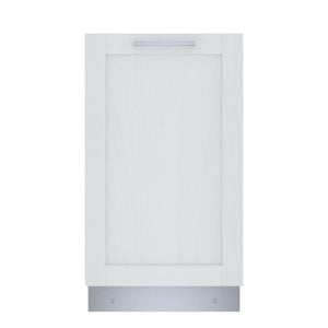 Bosch Série 800 Lave-vaisselle intelligent 18 po avec 3e panier prêt pour panneau personnalisé SPV68C73UC