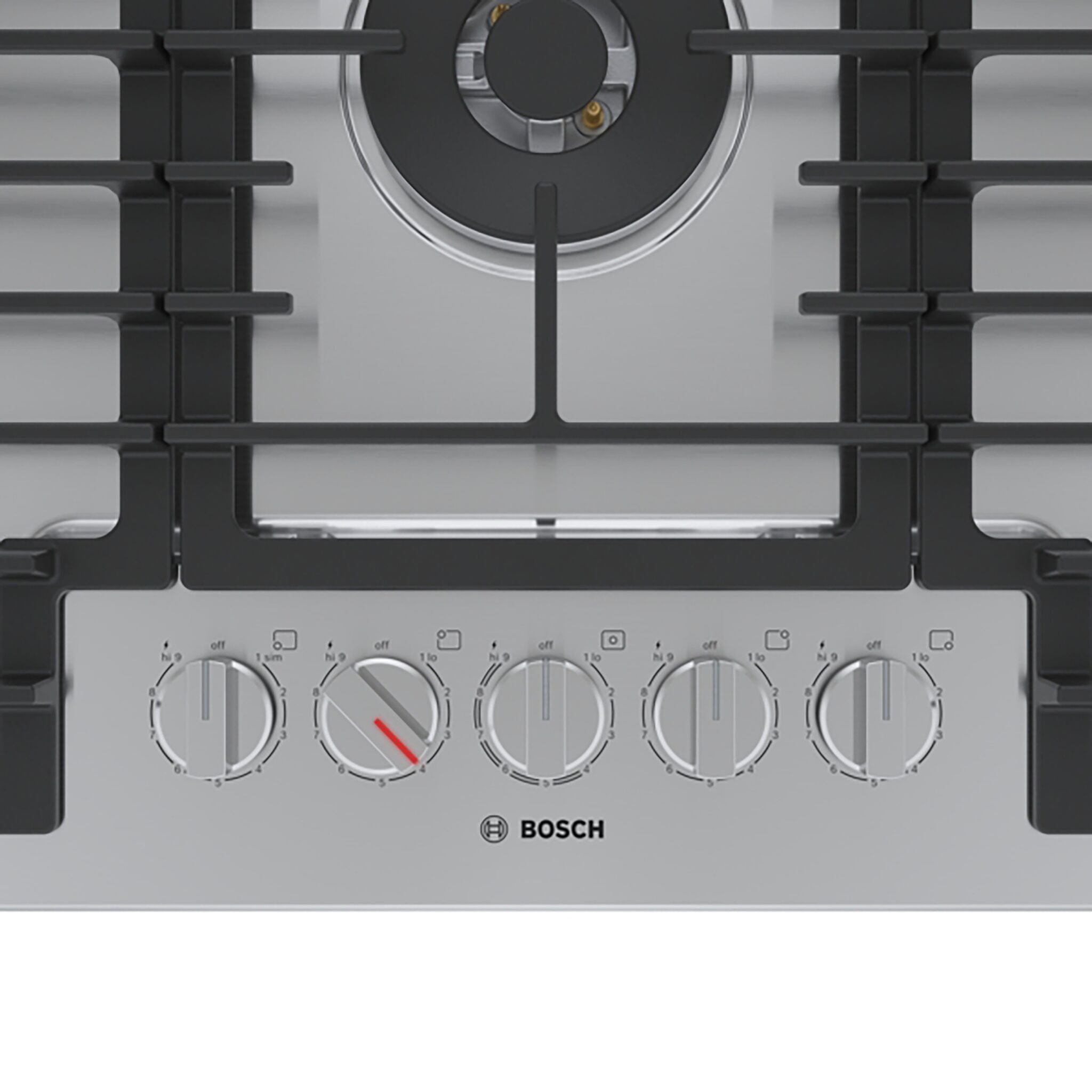 Bosch Stainless Steel 36" 800 Series Gas Cooktop - NGM8659UC