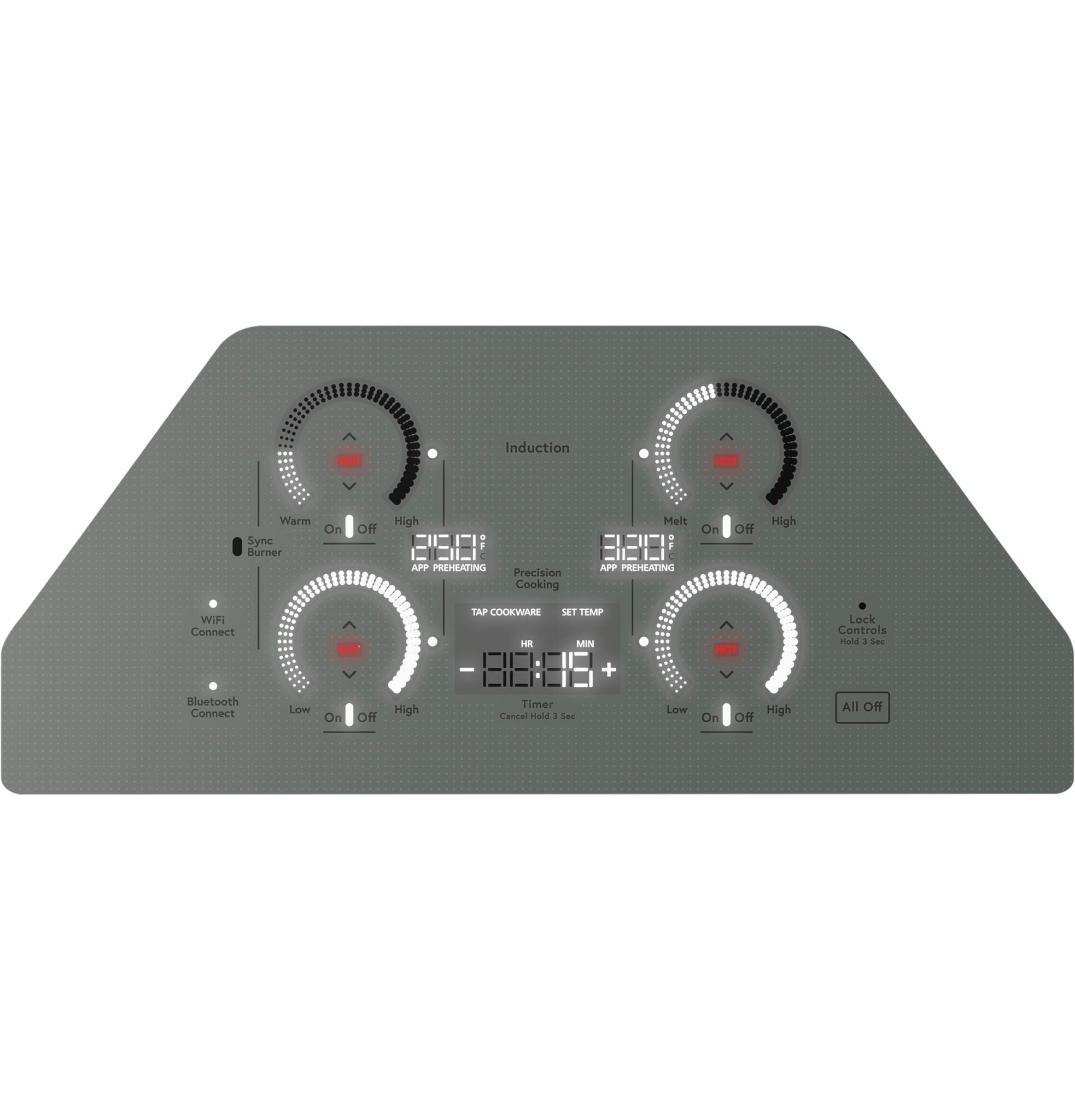 Café Stainless Steel 30" Built-in Touch Control Induction Cooktop - CHP90302TSS