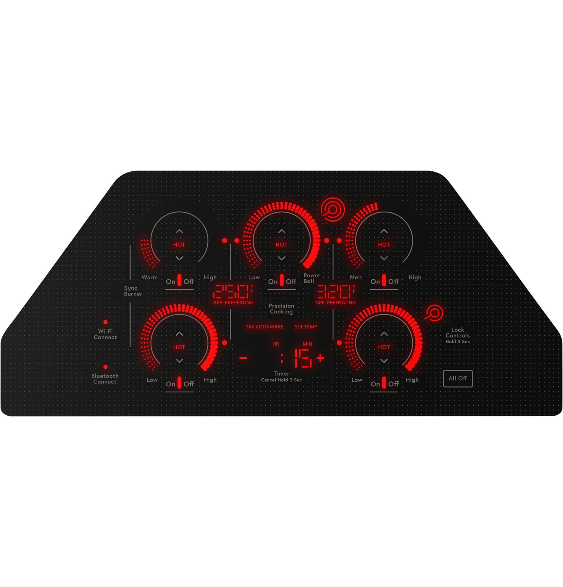 Café Black 30" Touch-Control Electric Cooktop - CEP90301TBB