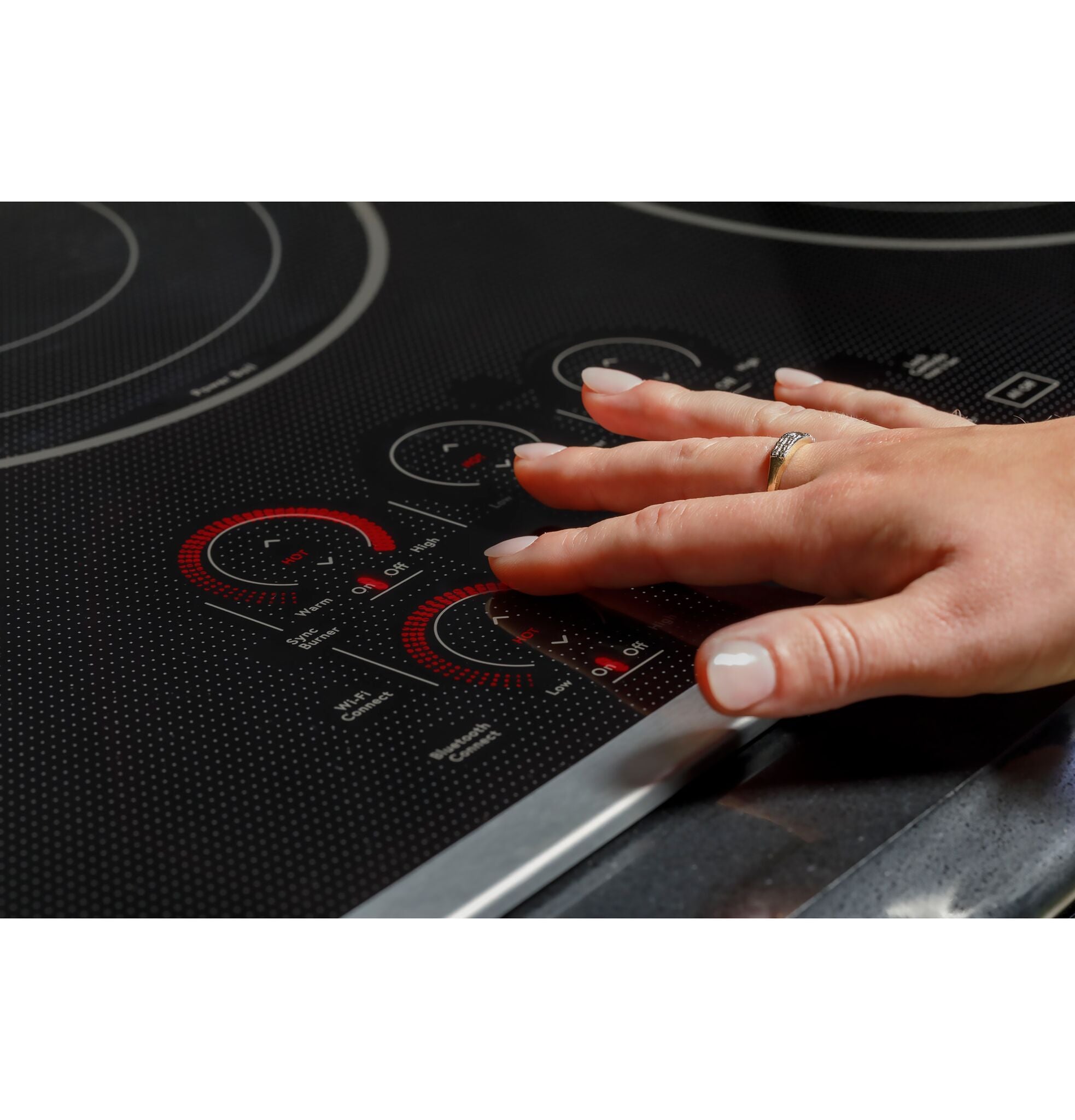 Café Stainless Steel 30" Touch-Control Electric Cooktop - CEP90302TSS