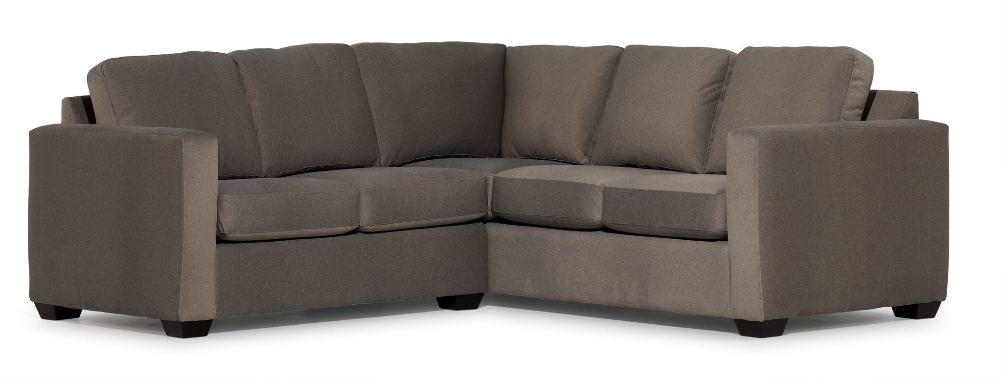 Caleb 2-Piece Sectional with Left-Facing Loveseat - Arlo Brown