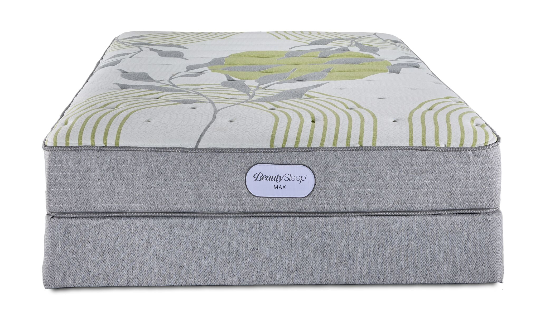 BeautySleep Max Calm Tight Top Firm Twin XL Mattress and Boxspring Set