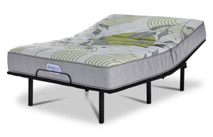 Beautyrest BeautySleep® Max Calm plateau régulier ferme Ens. Matelas grand et base réglable Motion de L2