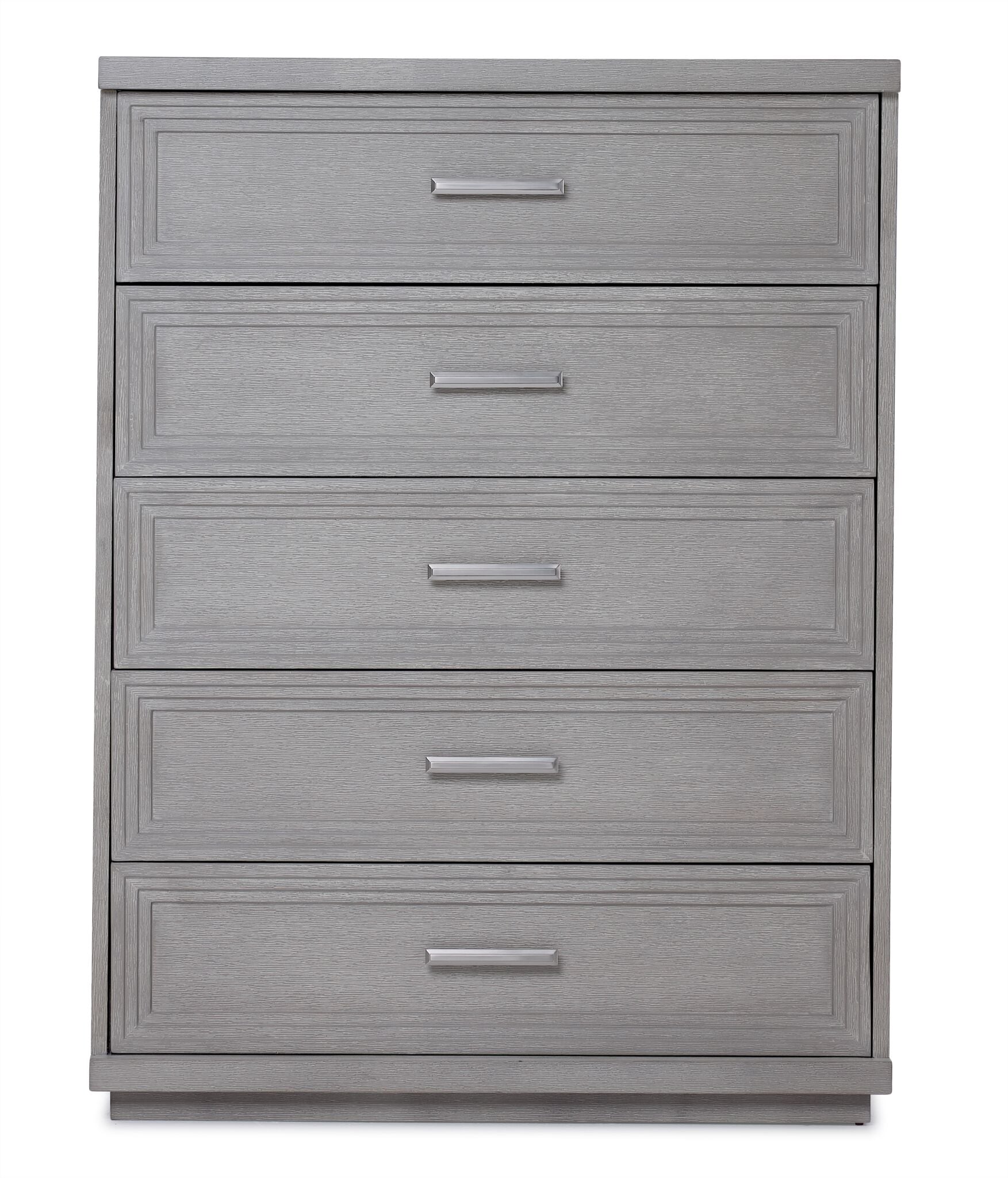 Fresh Perspective Cascade 5-Drawer Chest - Dovetail Grey