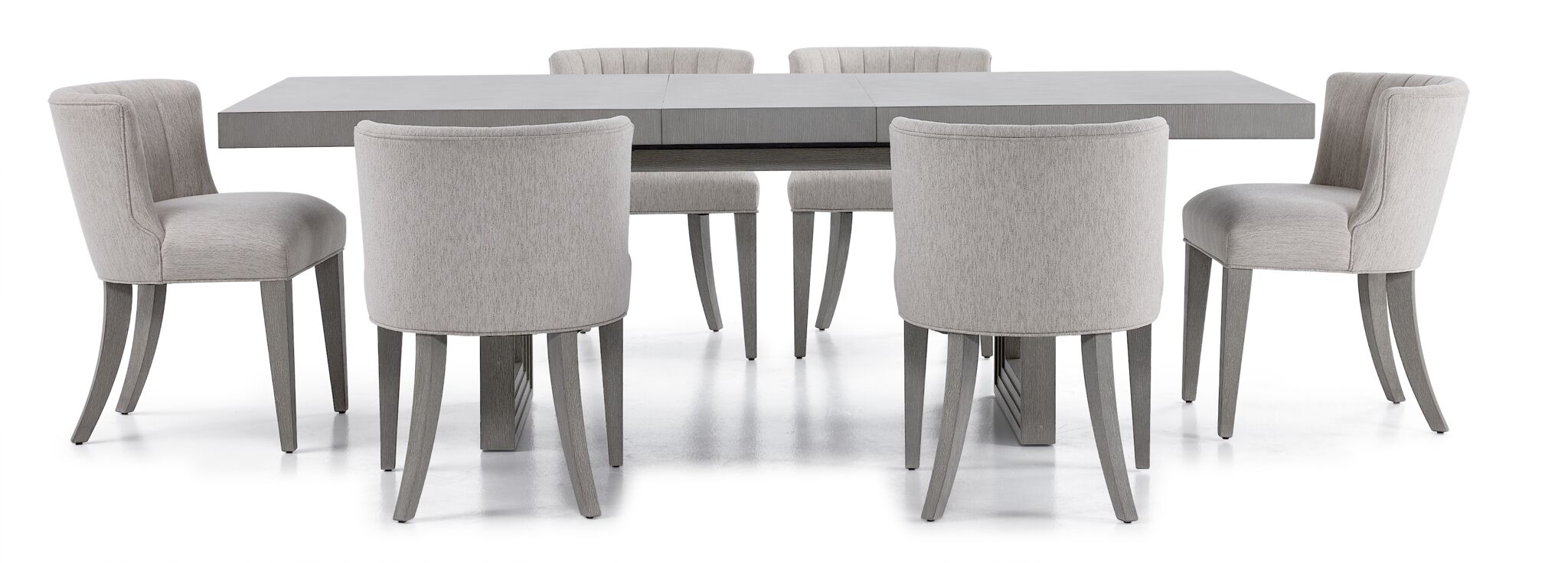Fresh Perspective Cascade 7-Piece Extendable Dining Set -Dovetail Grey