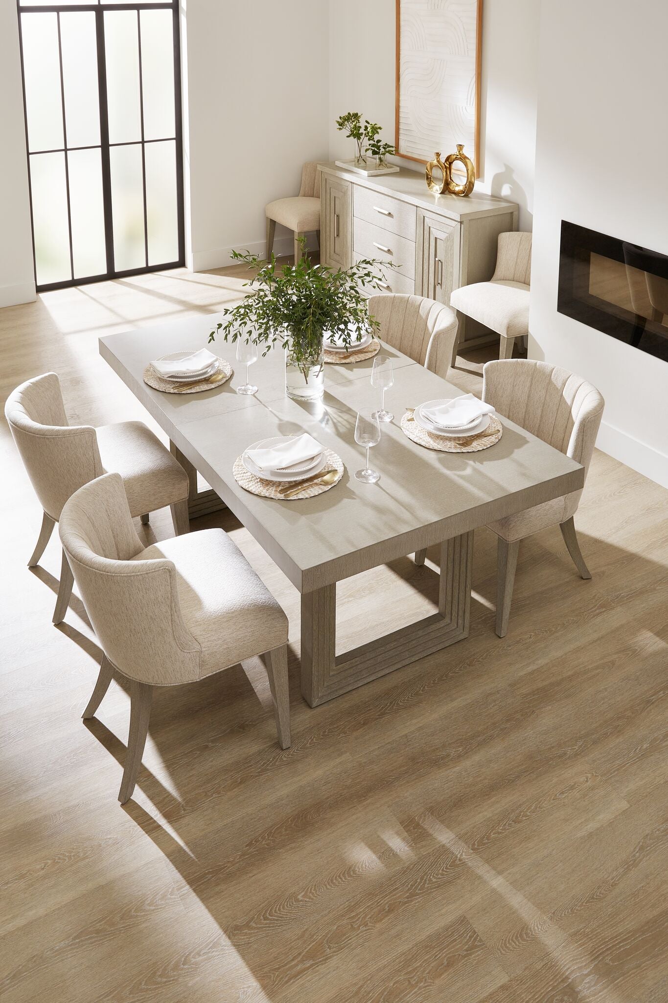 Fresh Perspective Cascade Extendable Dining Table - Dovetail Grey