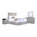 Fresh Perspective Cascade 6-Piece Queen Panel Bedroom Package - Dovetail Grey