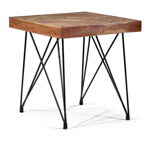 Casey Table de bout 24 po - acacia