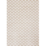 Gentle Wave 5'3" x 7'7" Wavy Line Area Rug - Beige, Cream