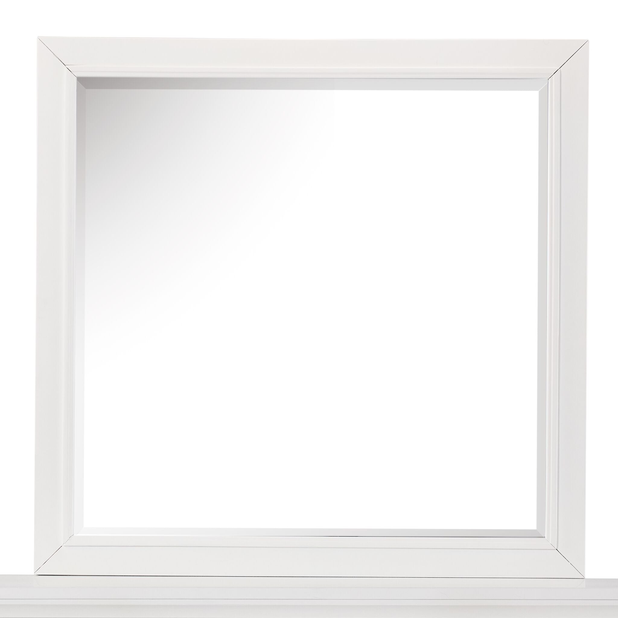 Charleston Mirror- Dove White