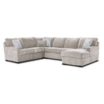 Charlotte 4-Piece Sectional with Right-Facing Chaise - Air