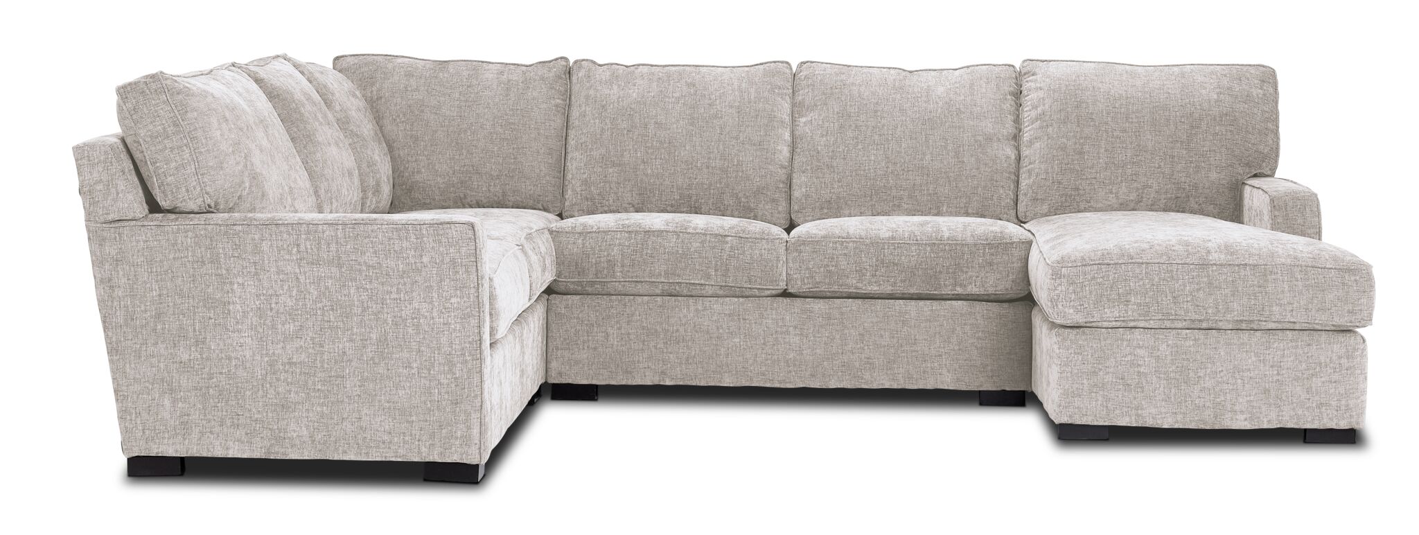 Charlotte 4-Piece Sectional with Right-Facing Chaise - Air