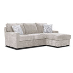 Charlotte 2-Piece Sectional with Right-Facing Chaise - Sand