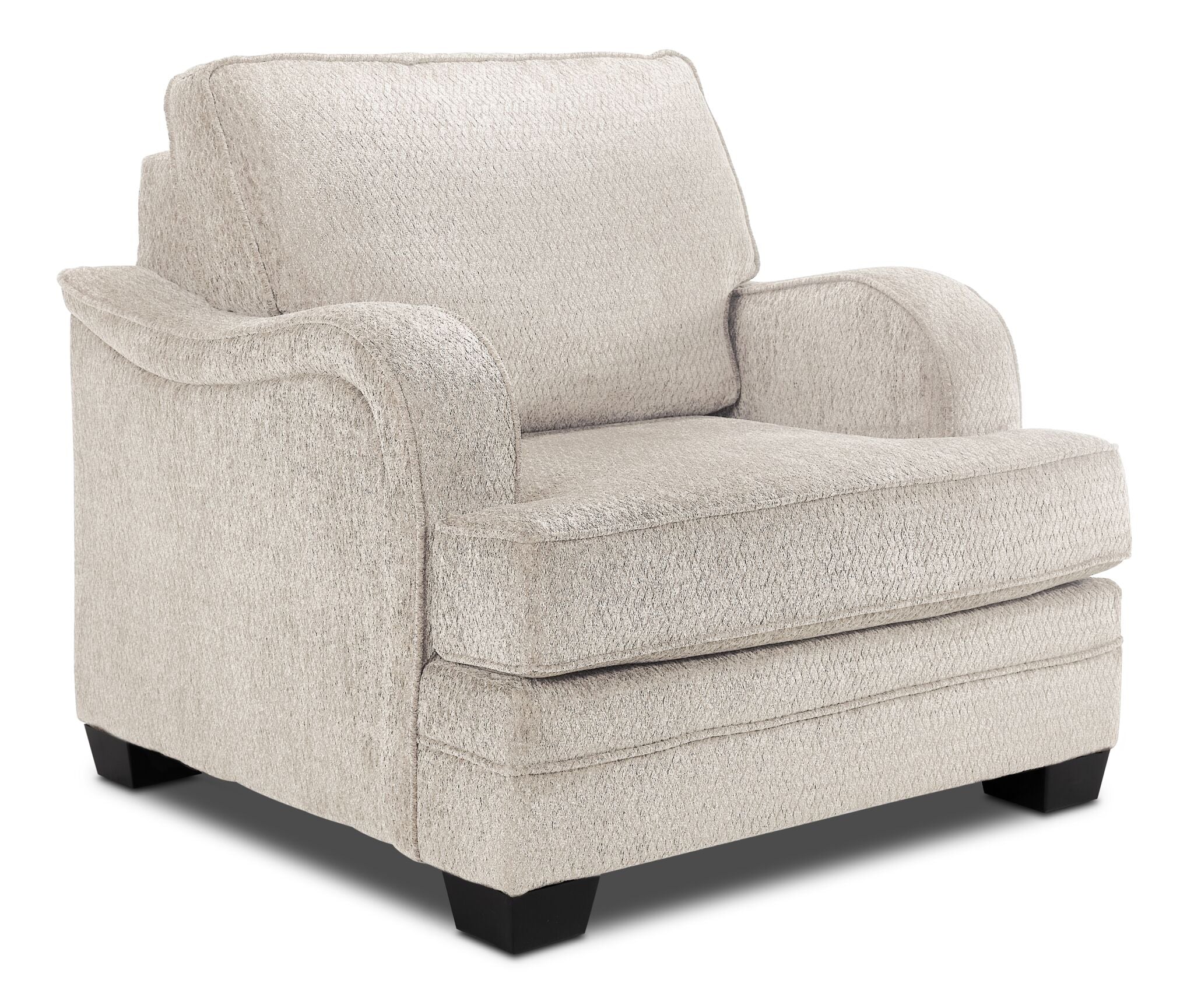 Charmaine Sofa, Loveseat and Chair Set - Pearl