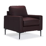 Chito Leather Chair - Mocha