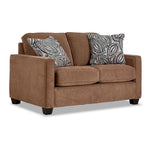 City Loveseat - Brown