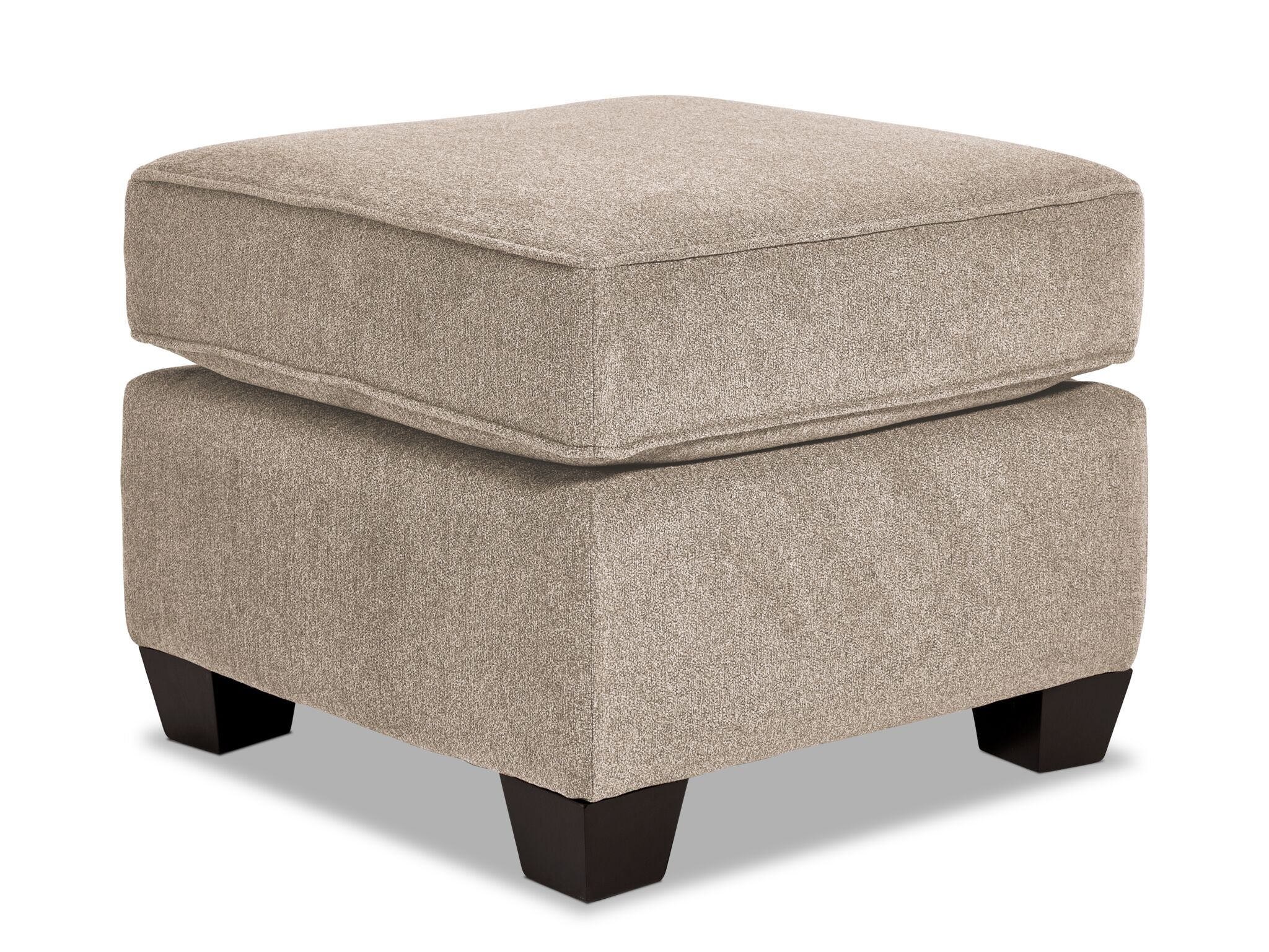 City Ottoman - Ivory