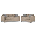 City Sofa and Loveseat Set - Ivory