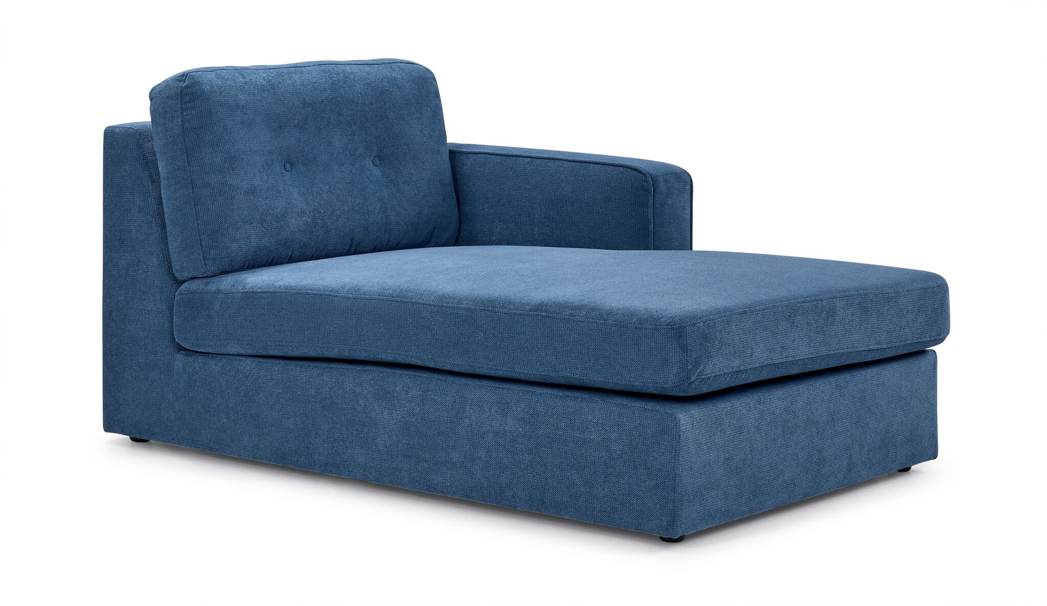 Feeling Connected - Connex 5-Piece Modular Sectional with Consoles - Blue