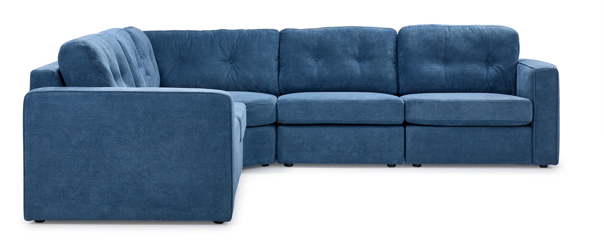 Feeling Connected - Connex 5-Piece Modular Sectional - Blue