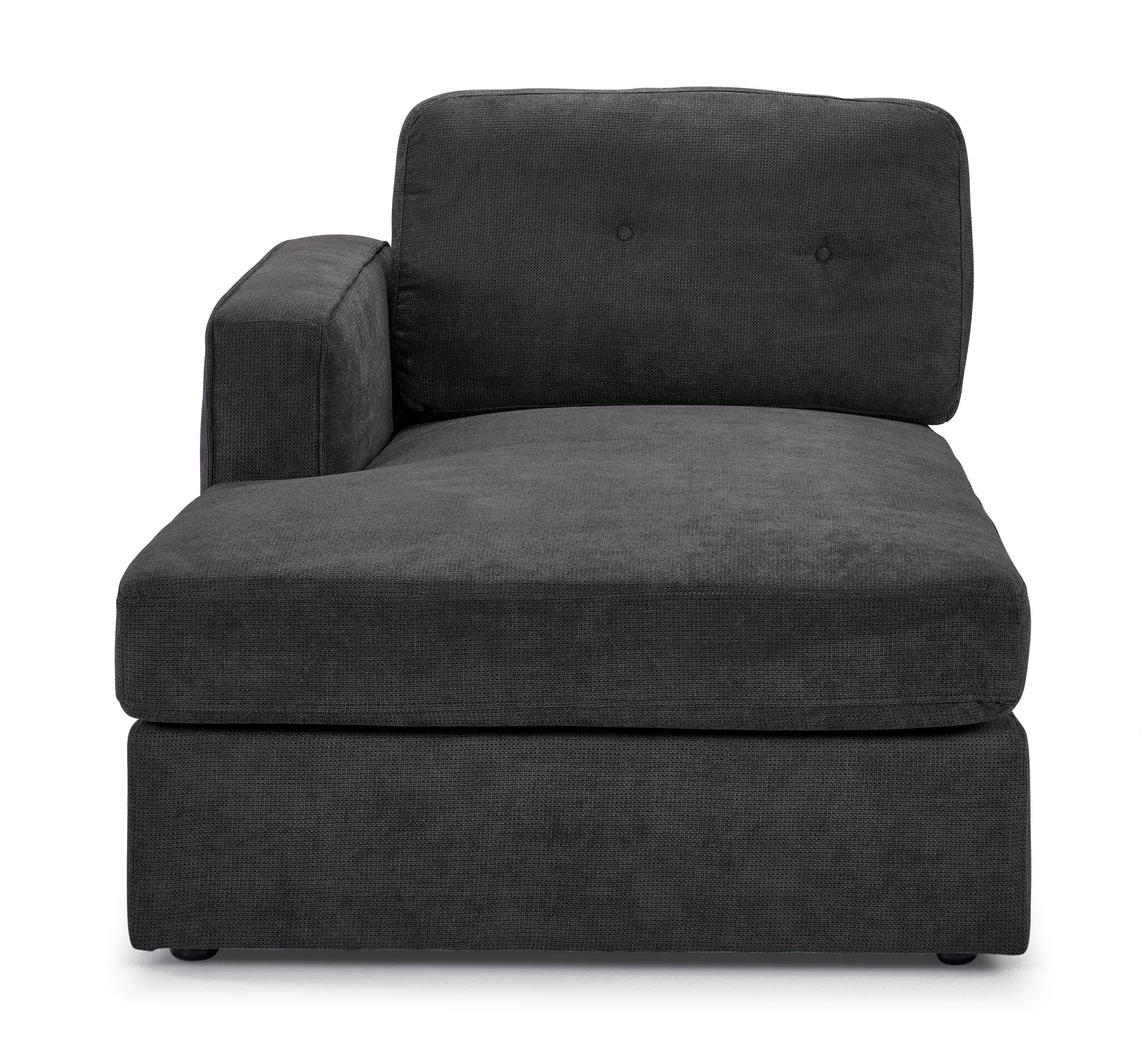 Feeling Connected - Connex 3-Piece Modular Chaise - Dark Grey
