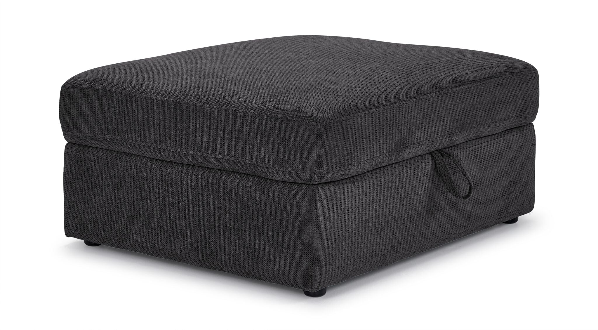 Feeling Connected - Connex Ottoman - Dark Grey