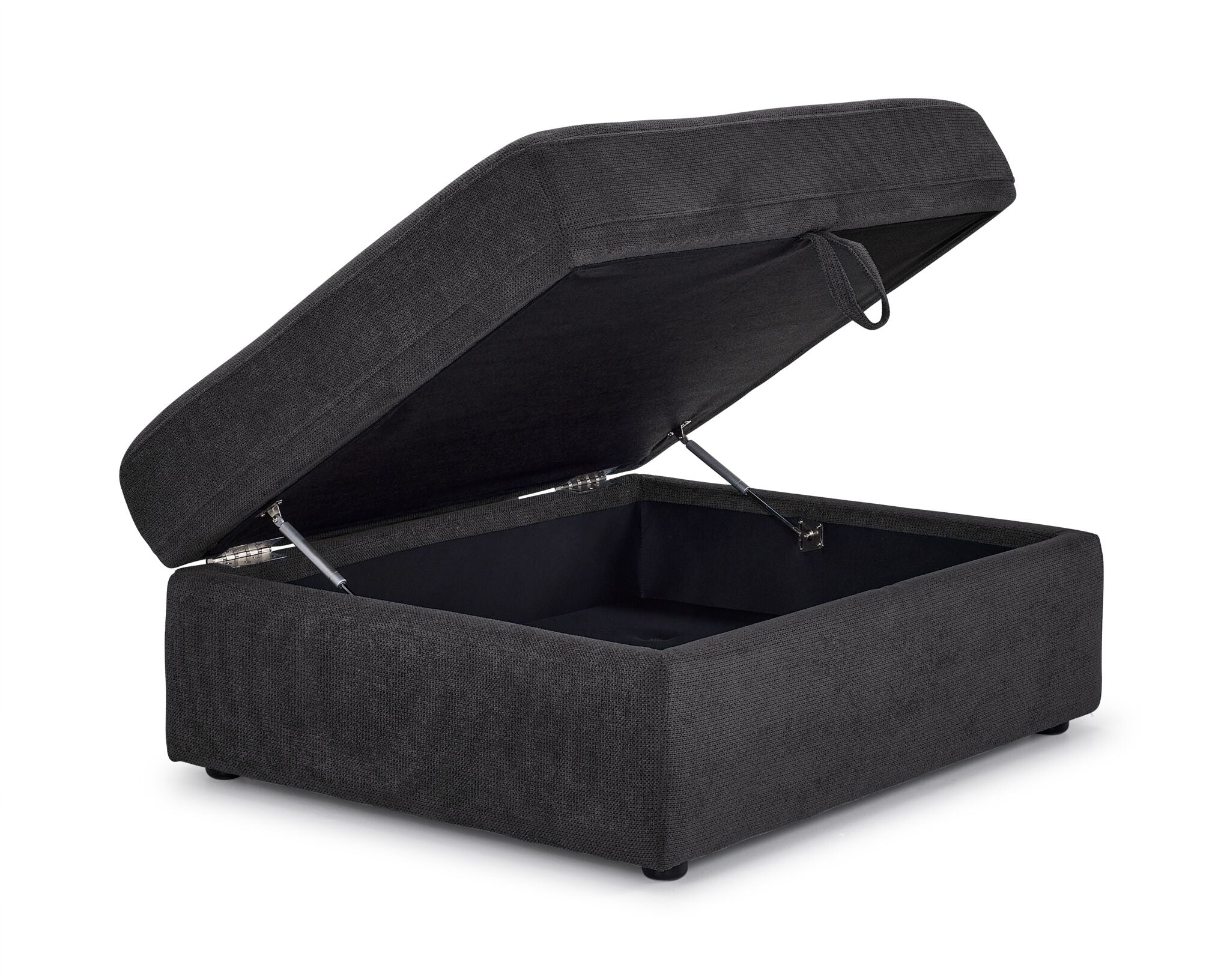 Feeling Connected - Connex Ottoman - Dark Grey
