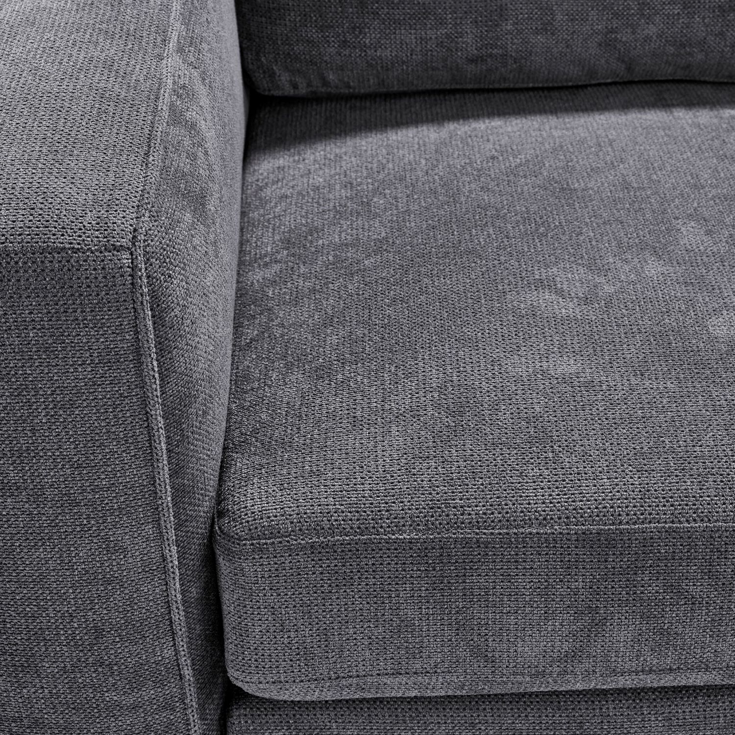 Feeling Connected - Connex 5-Piece Modular Sectional with Consoles - Light Grey