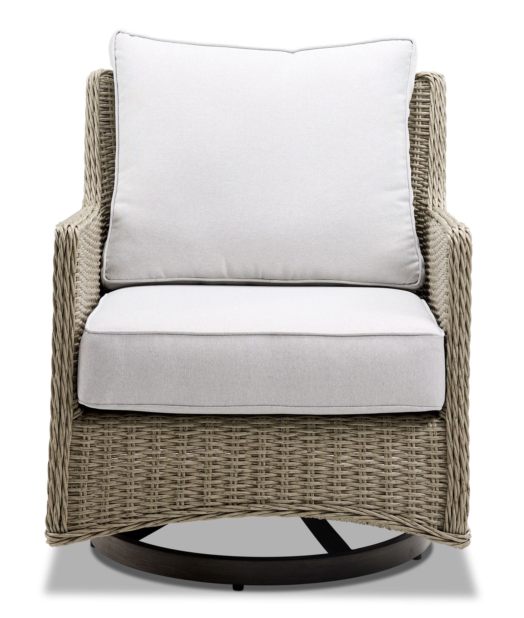 Creek Outdoor Swivel Chair - Grey