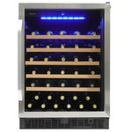 Danby Silhouette Stainless Steel Wine Cooler 50 Bottle - SWC057D1BSS