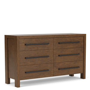 Davie Bureau 6 tiroirs – baril de whisky en chêne