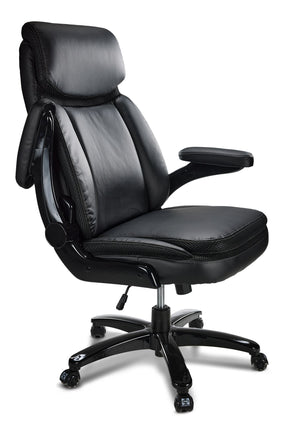 Sealy® Posturepedic Denali Chaise d’ordinateur – noir