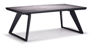 Drake Table de centre - noir, gris