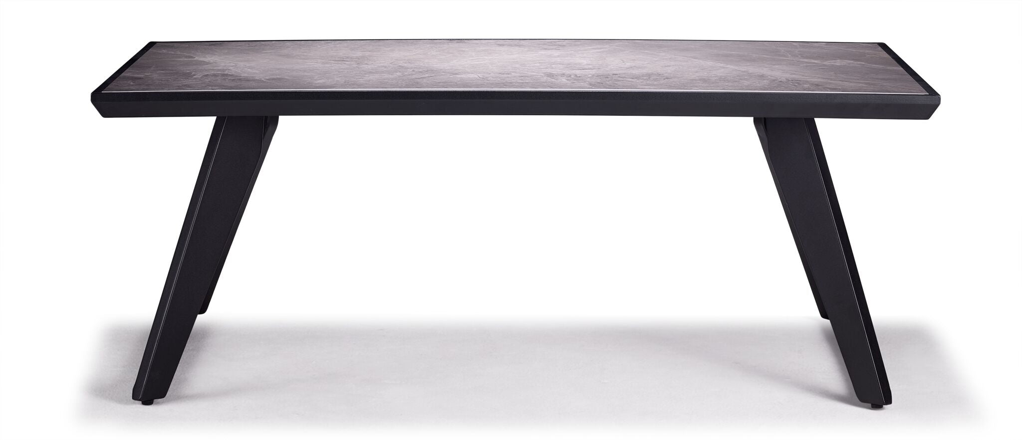 Drake 43.5" Coffee Table- Black, Grey