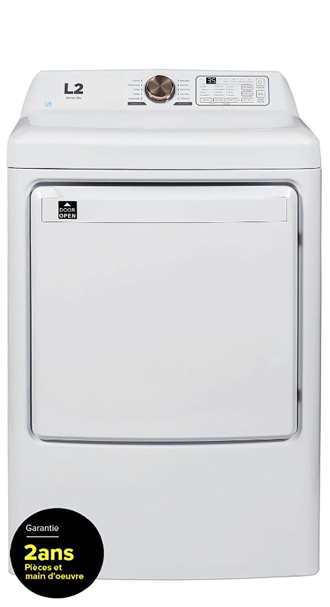 L2 Sécheuse électrique 7,0 pi³ blanc LE47A3AWW--