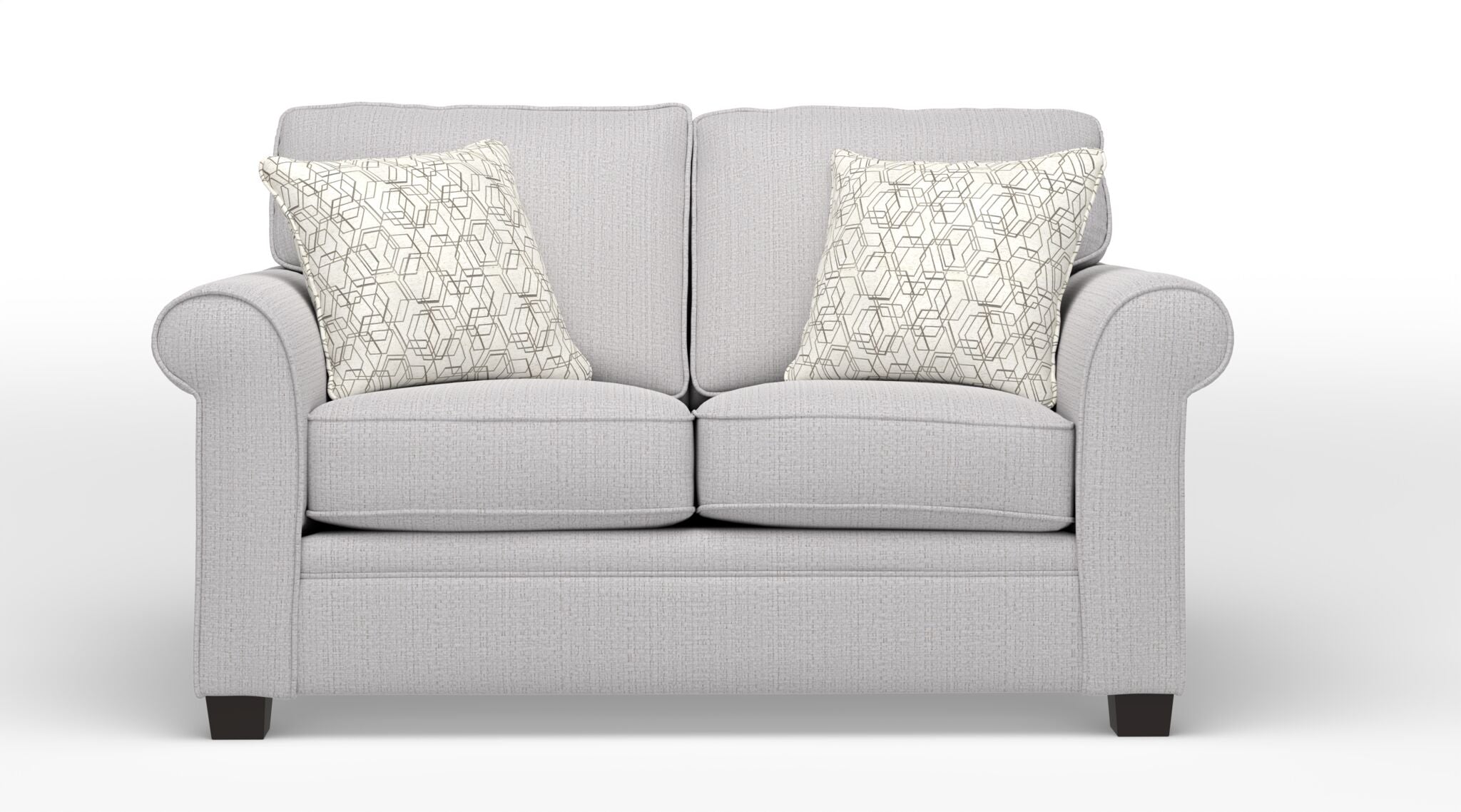 Duffield Loveseat - Smoke Light Grey