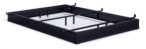 Elara Base de lit plateforme 6 po simple XL - noir