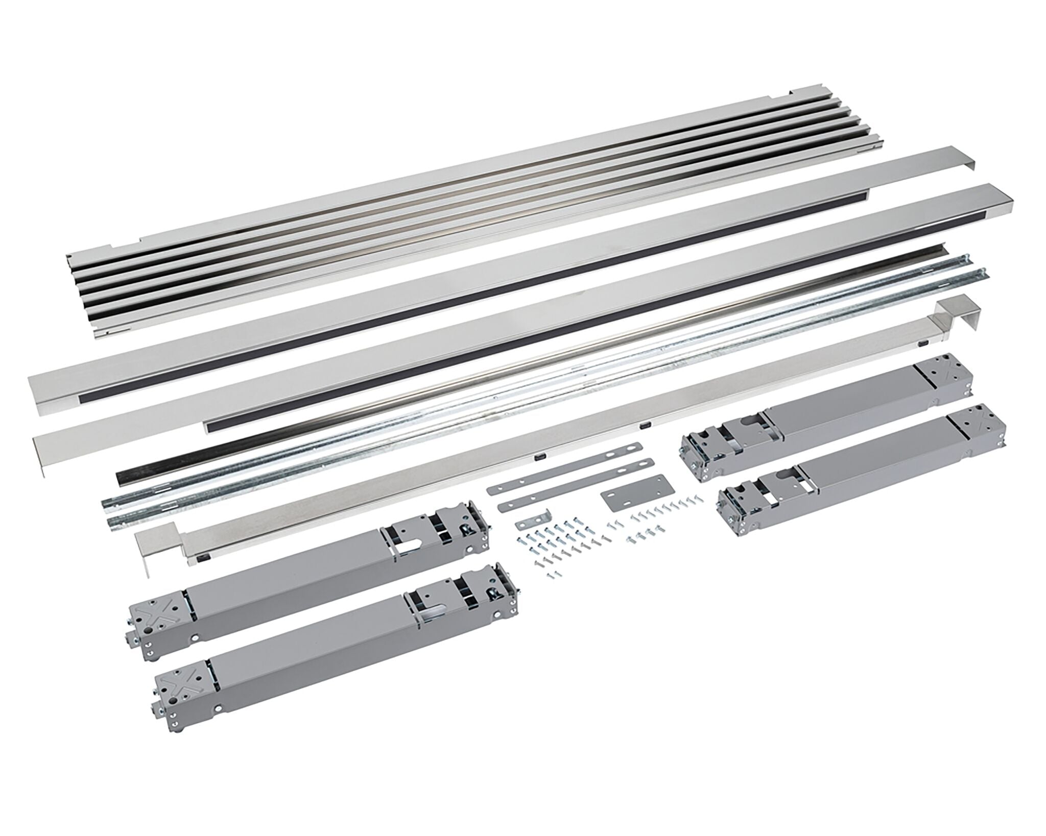 Electrolux 84" Stainless Steel Louvered Double Trim Kit - TRMKTSS2LV84 - 912000497