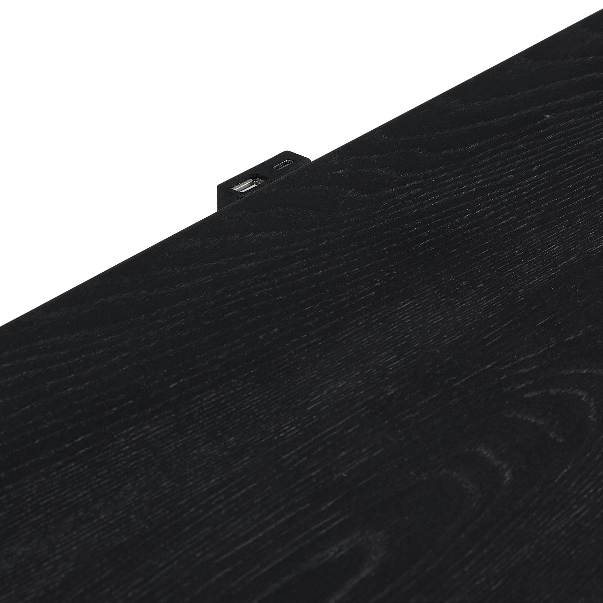 In Harmony - Elure Night Table - Peppercorn